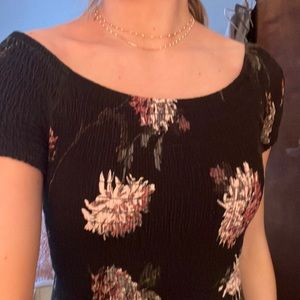 Maxi Dress with two slits from the knee down